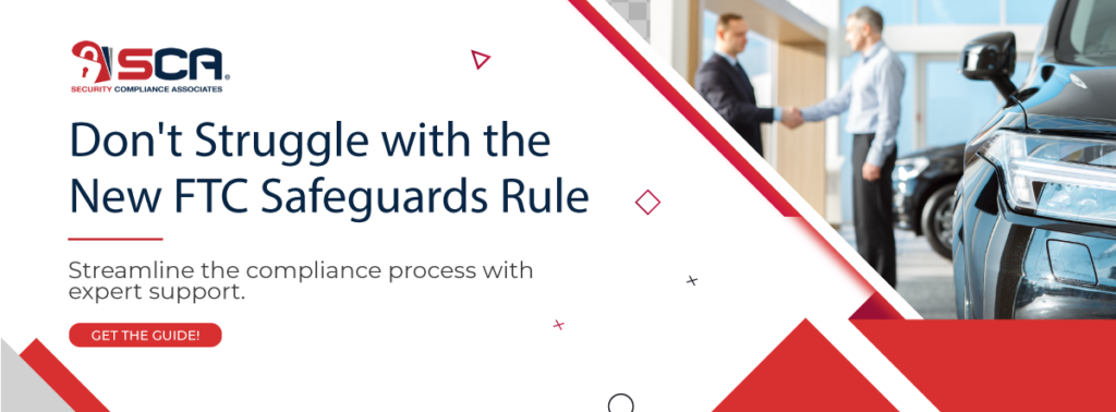 FTC Safeguard Rule SCA